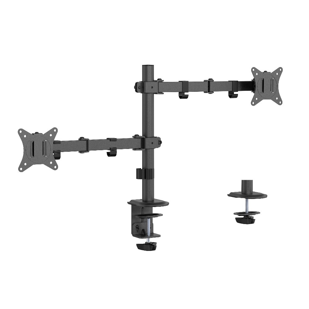 Gembird Desk mount for 2 monitors 17-32 - ideal for work and play