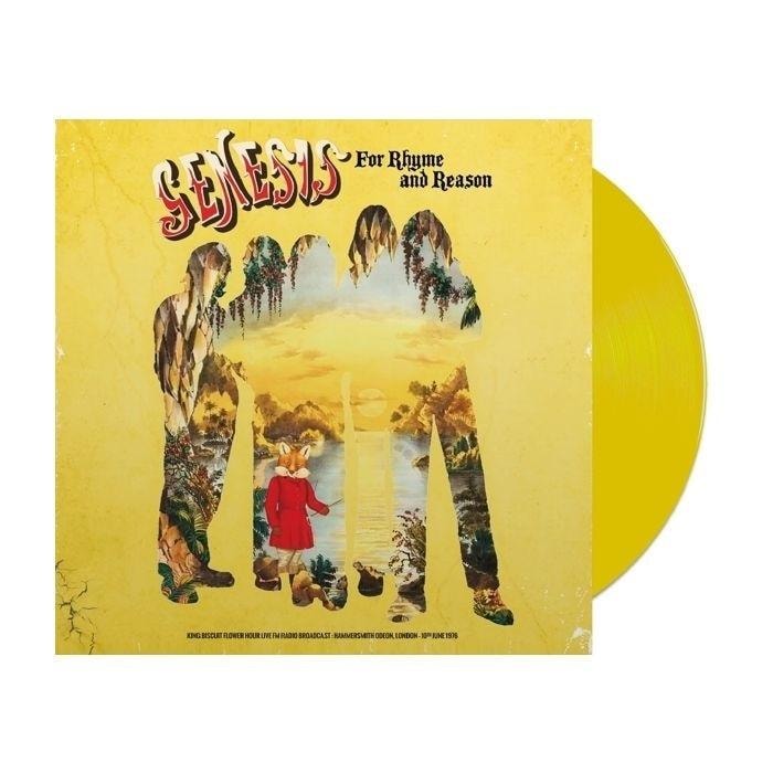 Genesis For Rhyme and Reason - Yellow Vinyl Record from the 1976 Concert