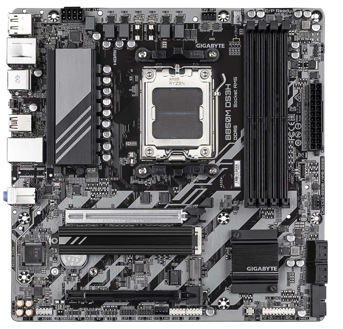 GIGABYTE B850M DS3H - Motherboard micro ATX Socket AM5 - Reliability and Performance
