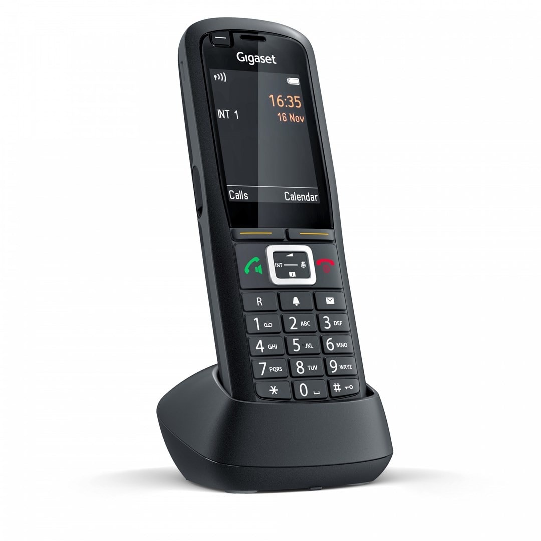 Gigaset R700H PRO - DECT Phone with Caller ID, Black