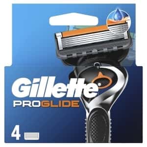 Gillette Proglide Replacement Blades - 4 pieces for a perfect shave