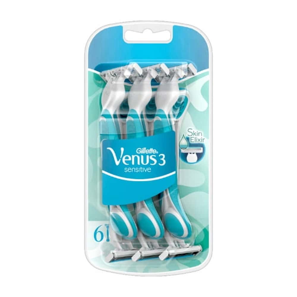 Gillette Venus3 Sensitive - Disposable razors 6 pieces for sensitive skin