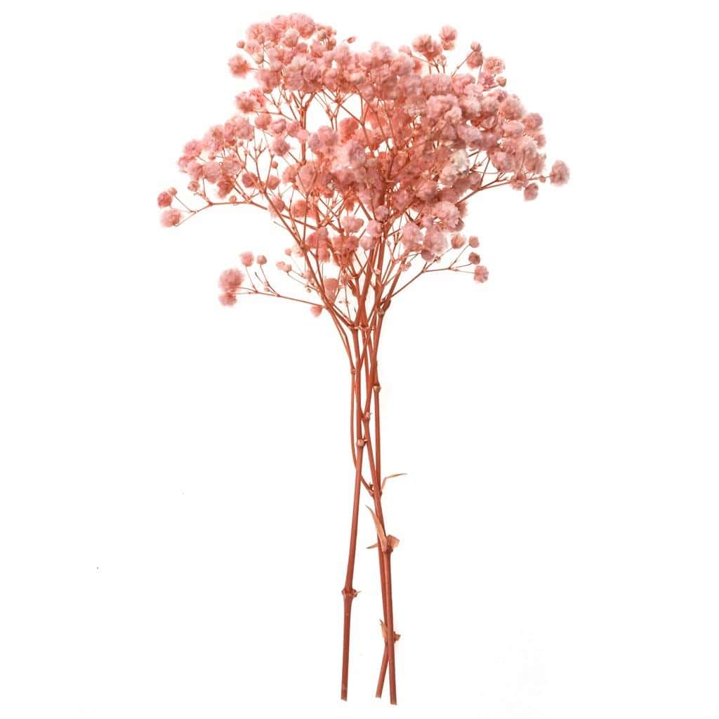 Artificial Gypsophila light pink - delicate branches for decoration