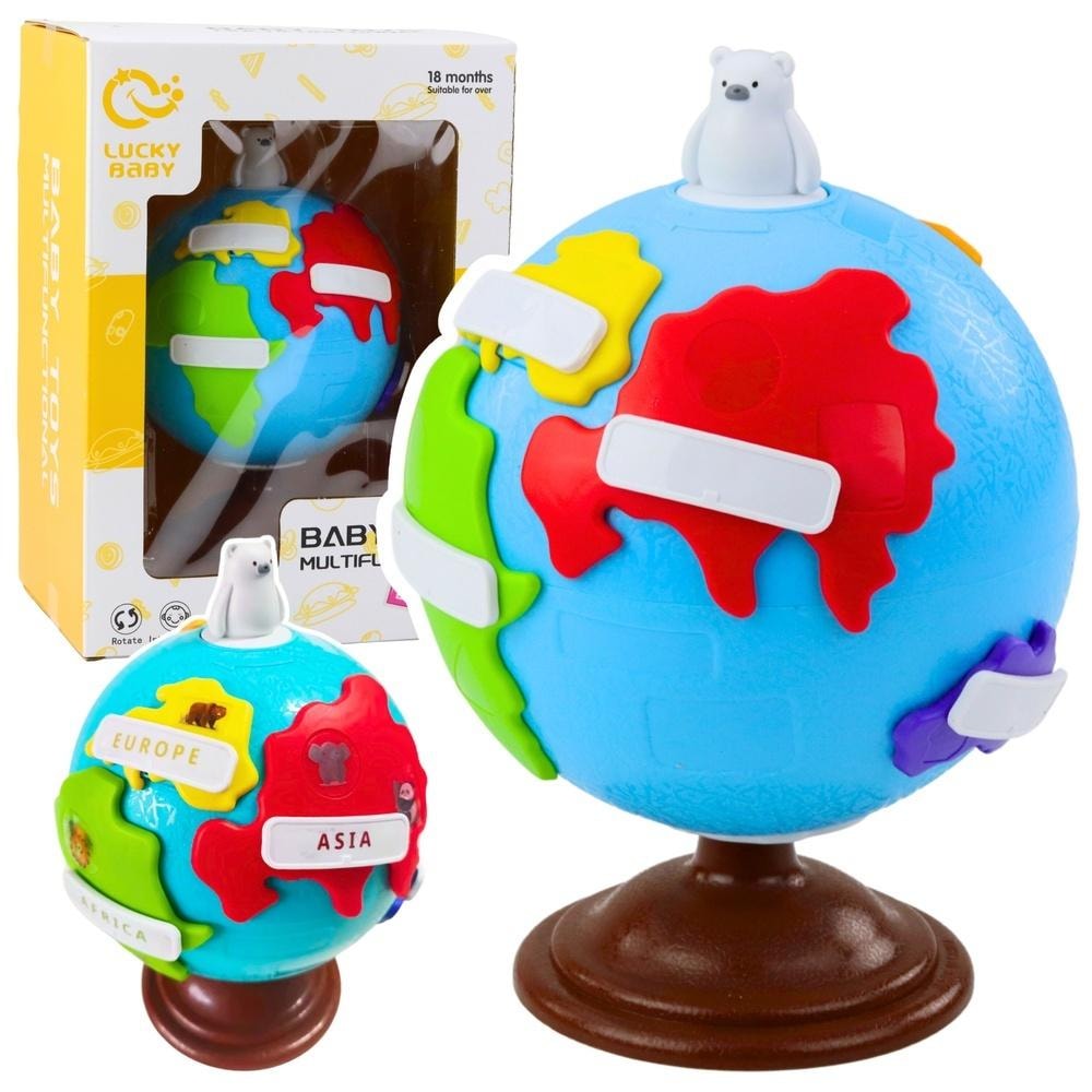 Leantoys Interactive Educational Globe for Children - discover the world!