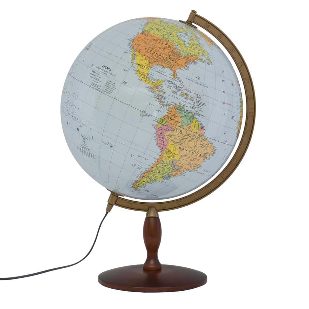 Multi Globe AR - Illuminated political-physical globe 42 cm - discover the world!