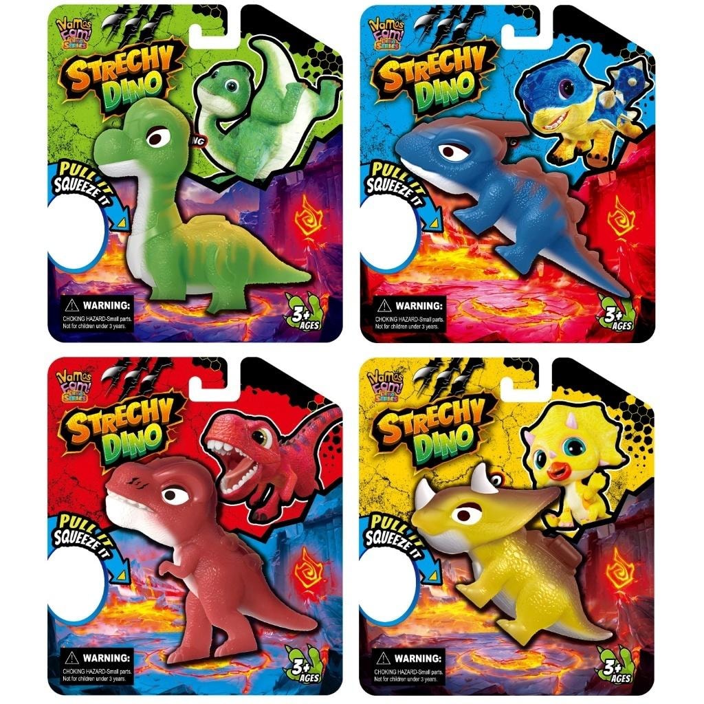 Stretchable Dinosaur Squeeze Toy - Antistress Toy MIX - Relieve stress!