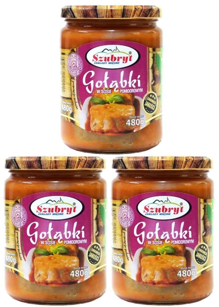 Szubryt Cabbage rolls in tomato sauce 480 g - traditional taste