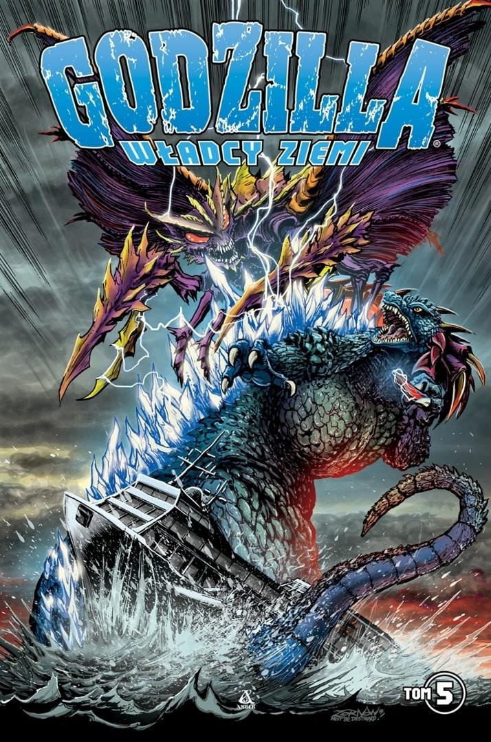 Amber Godzilla. Rulers of Earth. Volume 5 - MonsterVerse Comic