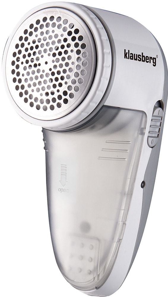 Klausberg KB-7804 - Rechargeable fabric shaver white-grey