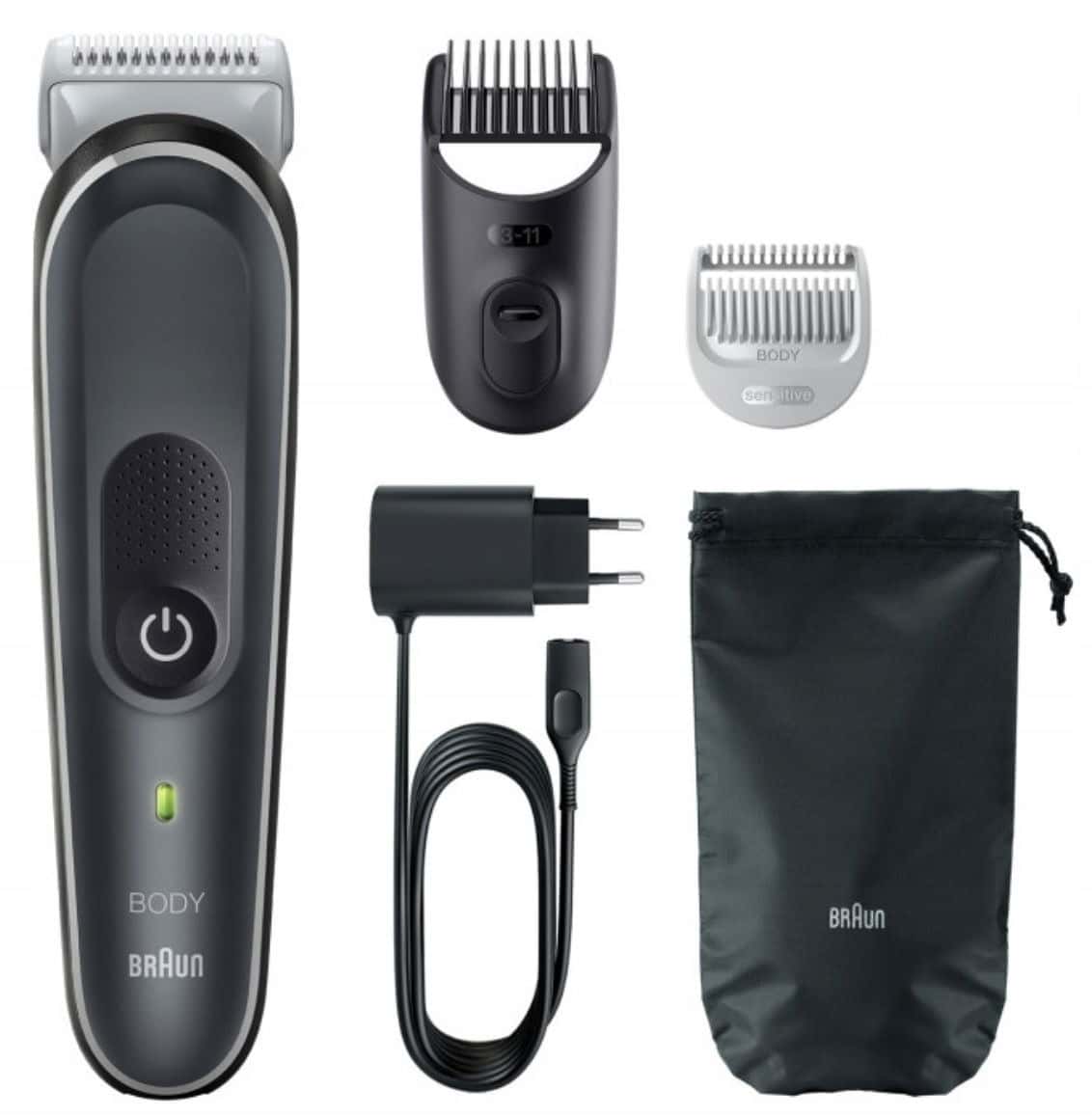 Braun BodyGroomer Series 5 - Men's Body Shaver for Smooth Skin