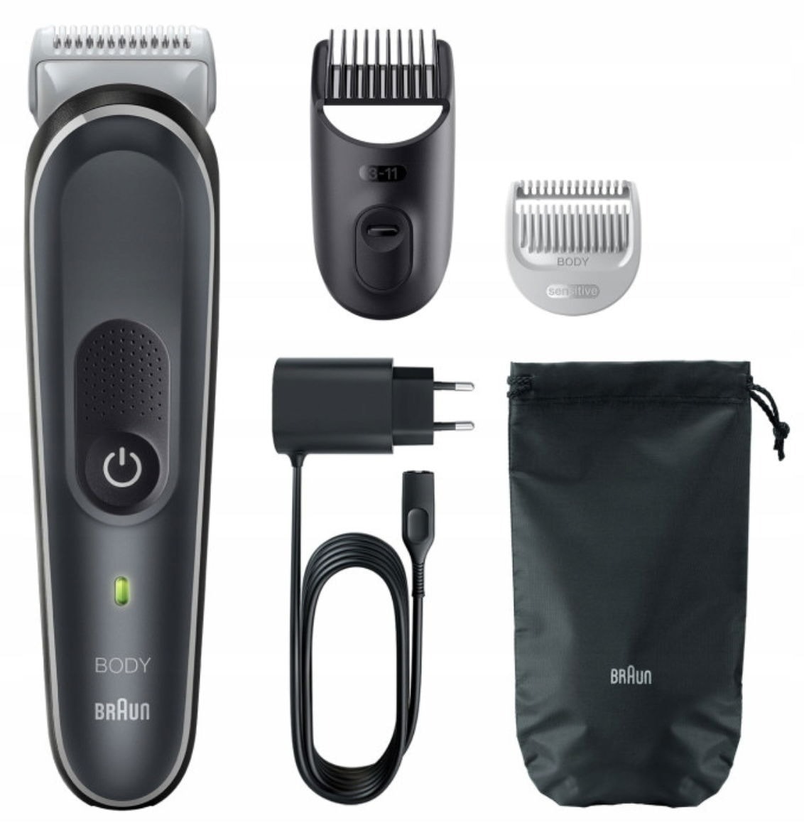 Braun BodyGroomer Series 5 - Men's Body Shaver for Smooth Skin