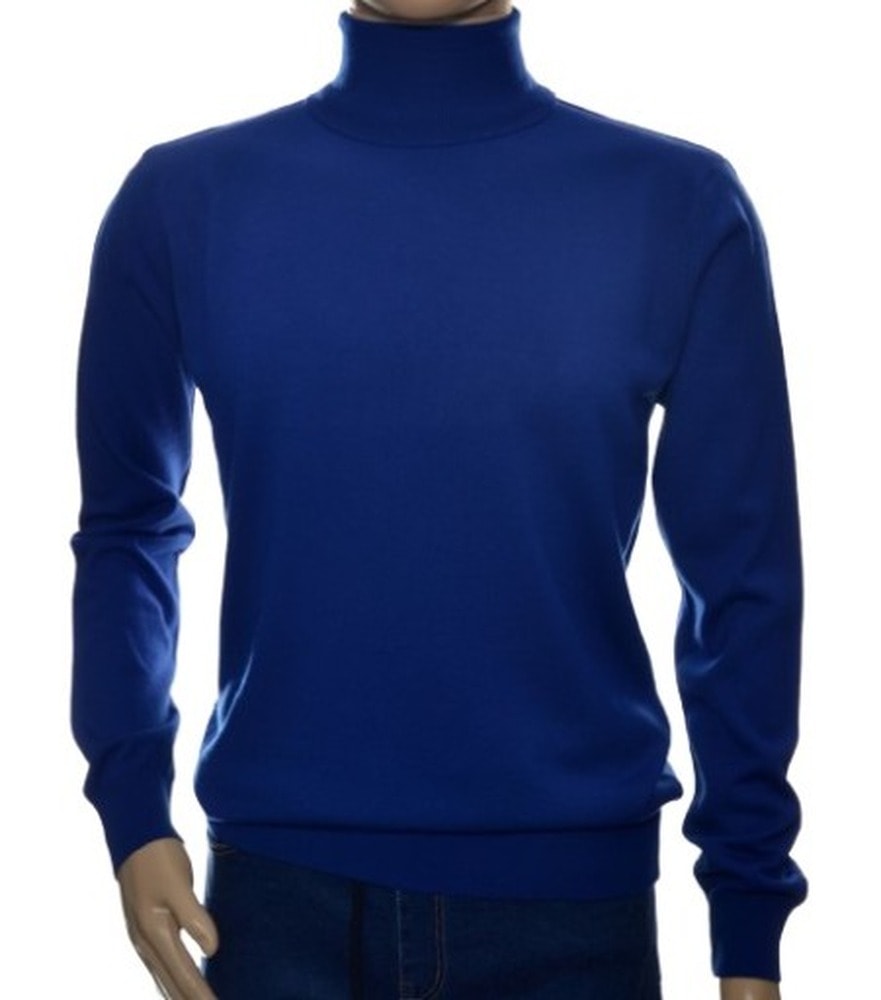 Men's Golf Sweater XL Navy Cashmere - feel the luxury on your skin