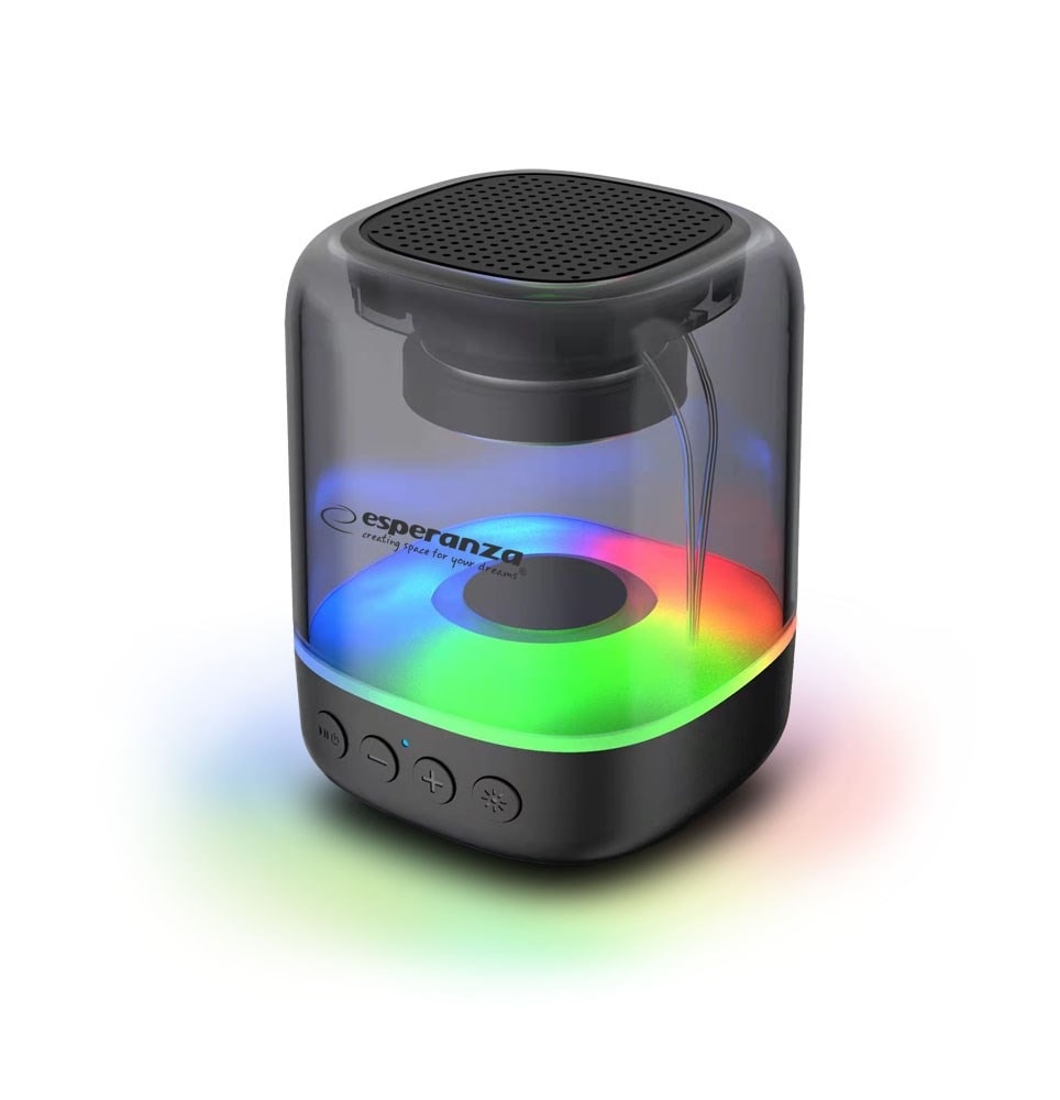 Esperanza Bluetooth Speaker RGB Viola EP154 - Perfect for parties