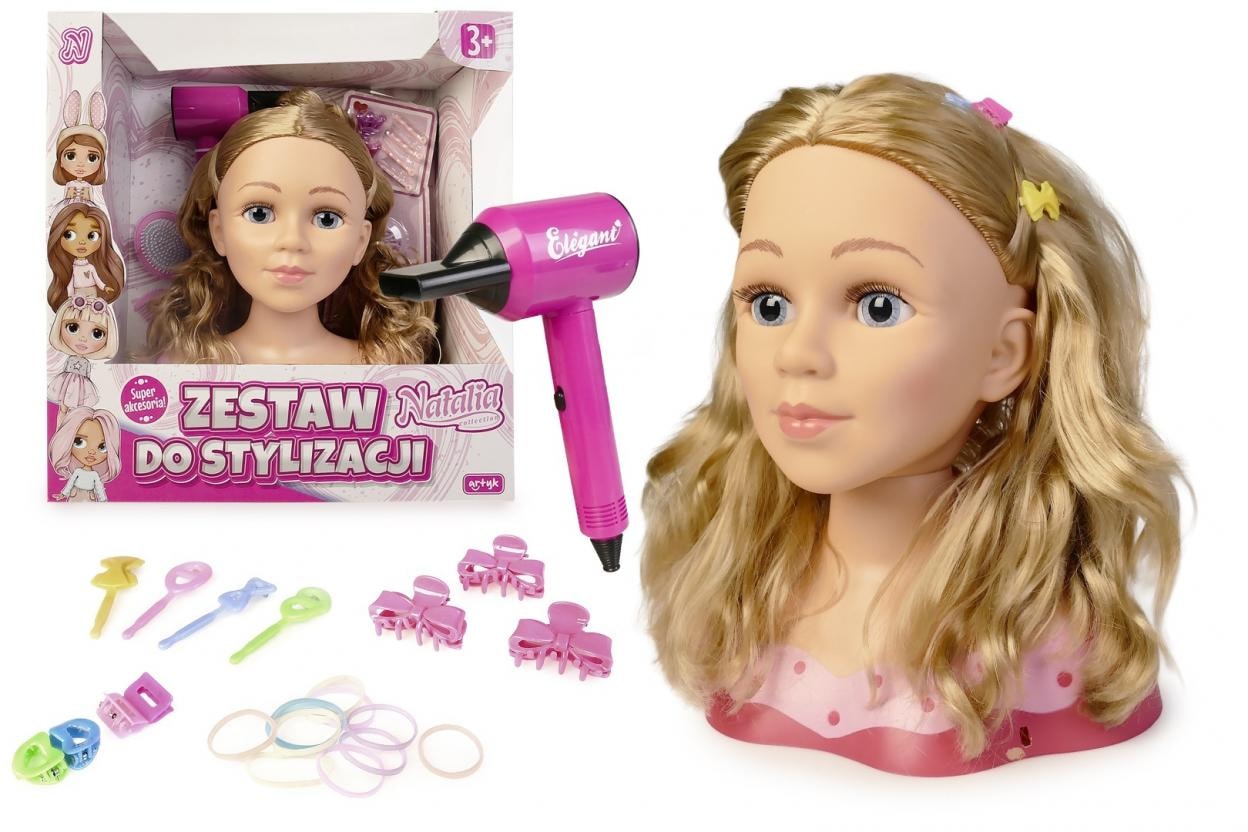 Styling head Natalia - perfect toy for little stylists