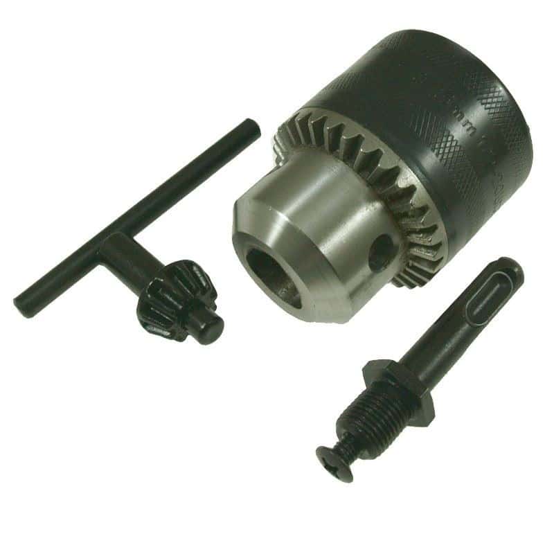 16 mm Drill Chuck with SDS-Plus Adapter - universal set for drills