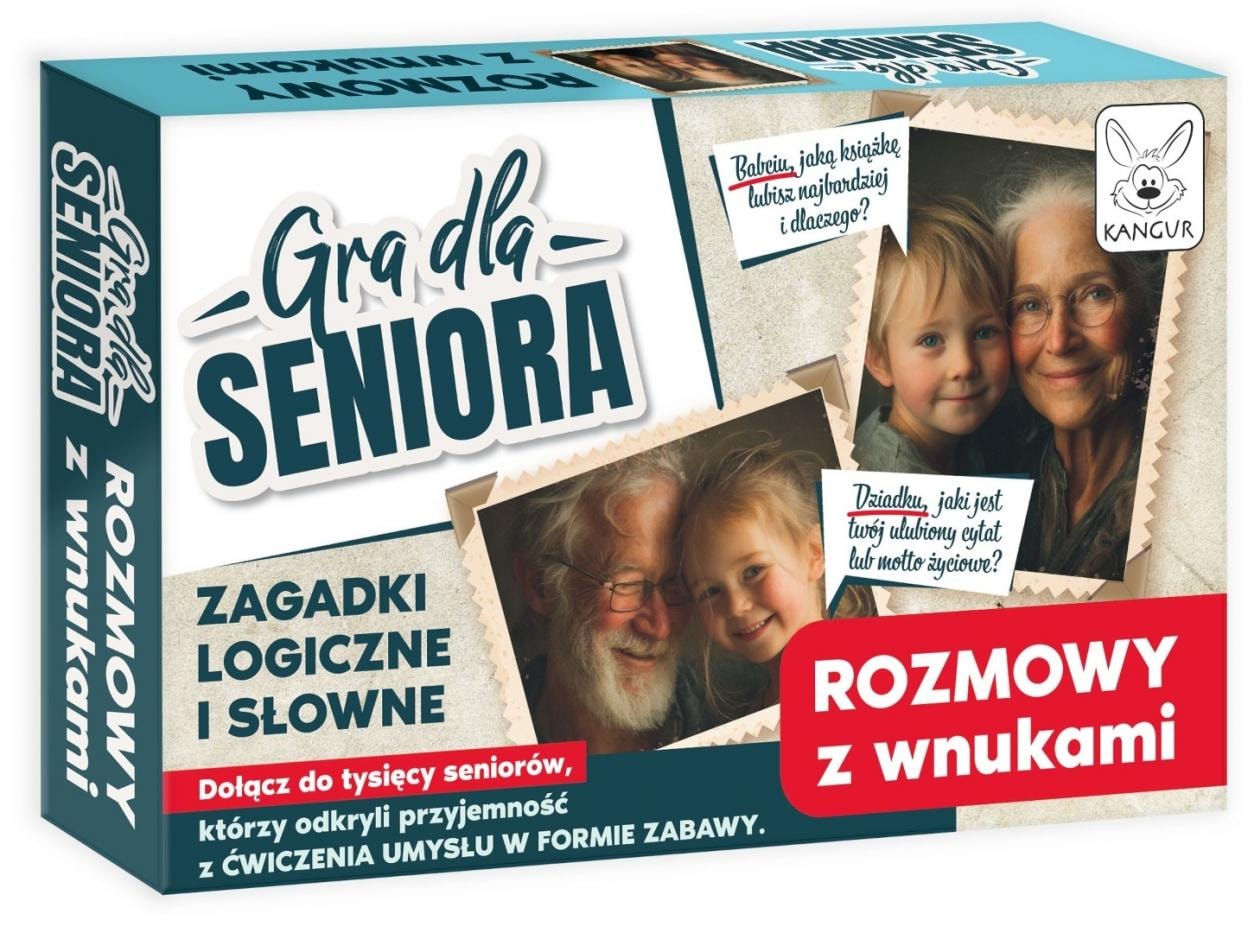 Kangur Game for Seniors Conversations with Grandchildren - building intergenerational bonds