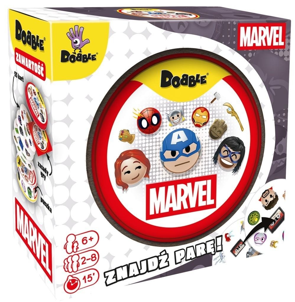 Dobble Marvel Emoji - Card game for superhero fans