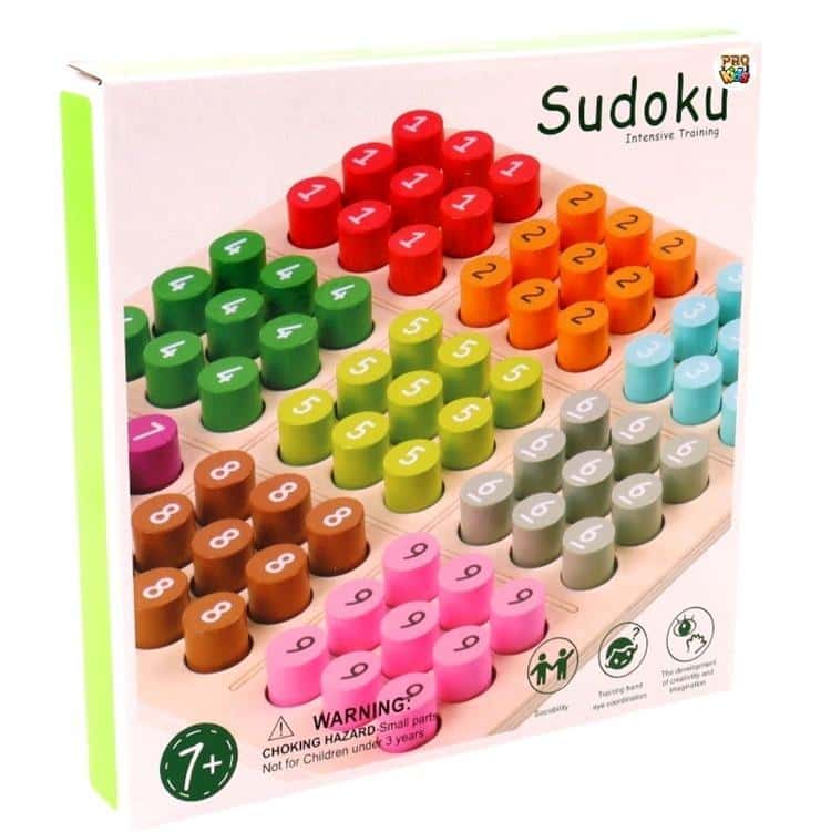 Wooden Sudoku - Logic game for everyone, developing thinking