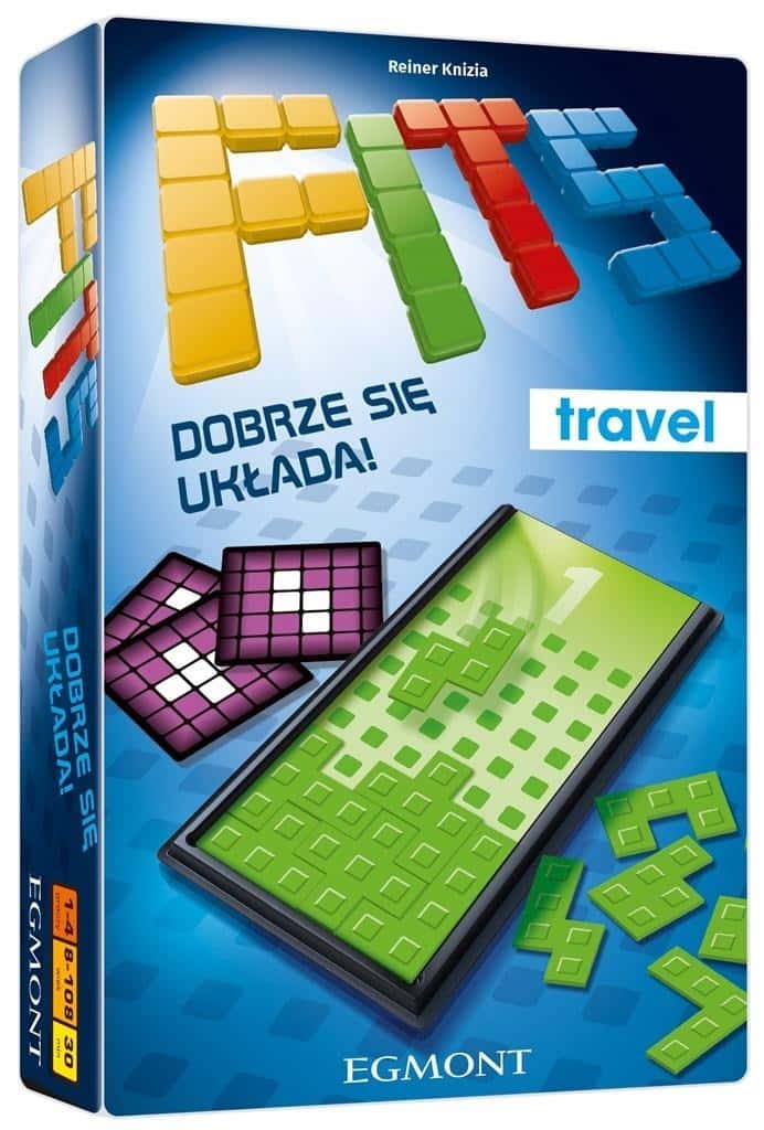 Egmont Game FITS TRAVEL - travel logic game perfect for trips