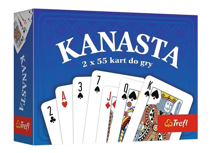 Trefl Canasta Card Game - classic entertainment for the whole family