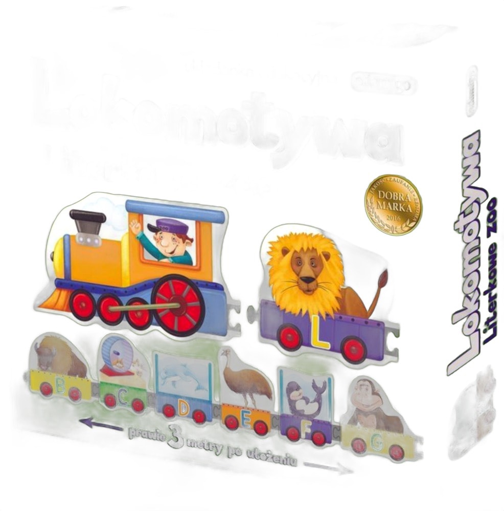 Adamigo Alphabet Zoo Locomotive - educational puzzle for the youngest
