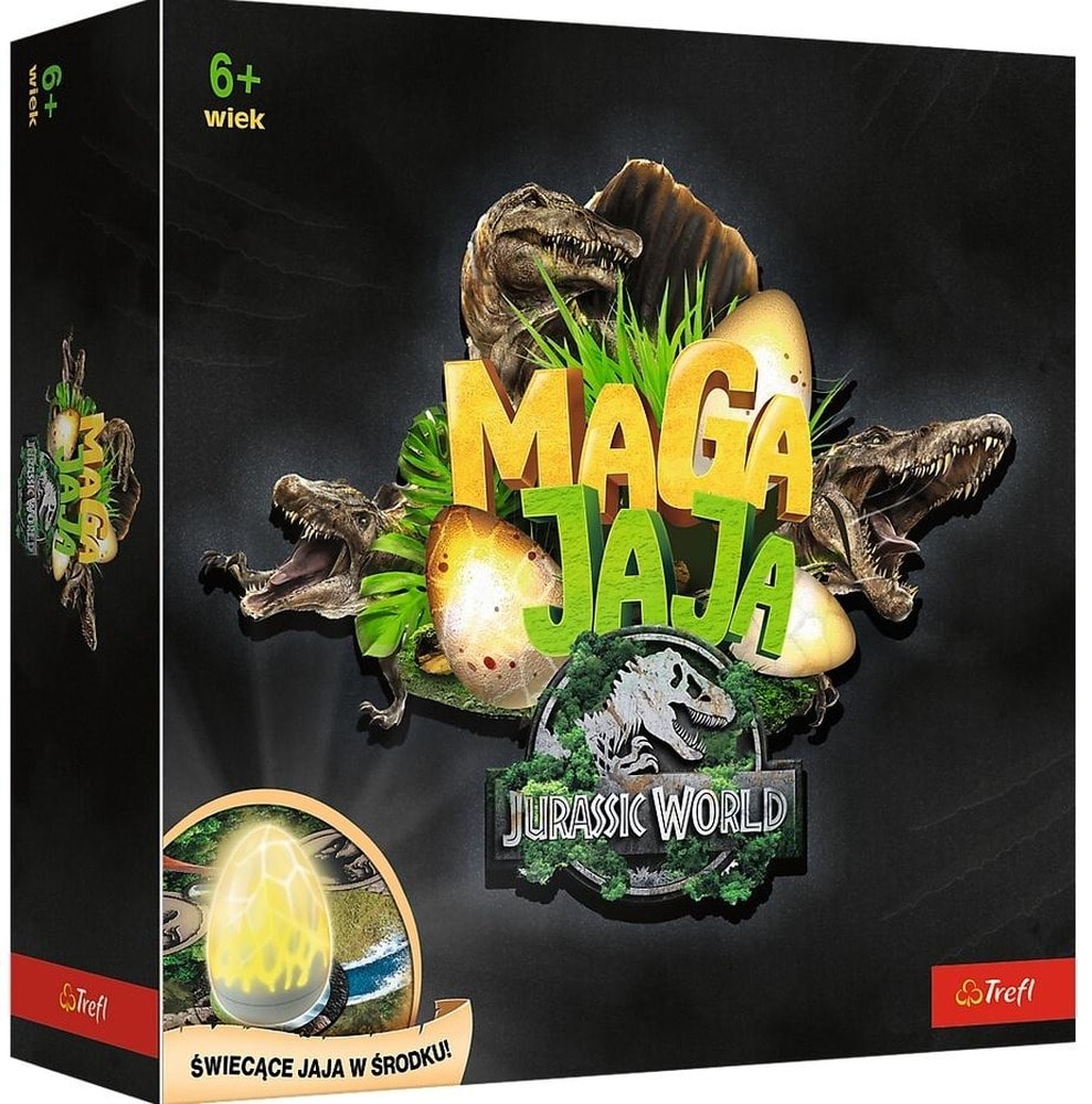 Trefl Magajaja Board game Jurassic World - enter the world of dinosaurs!