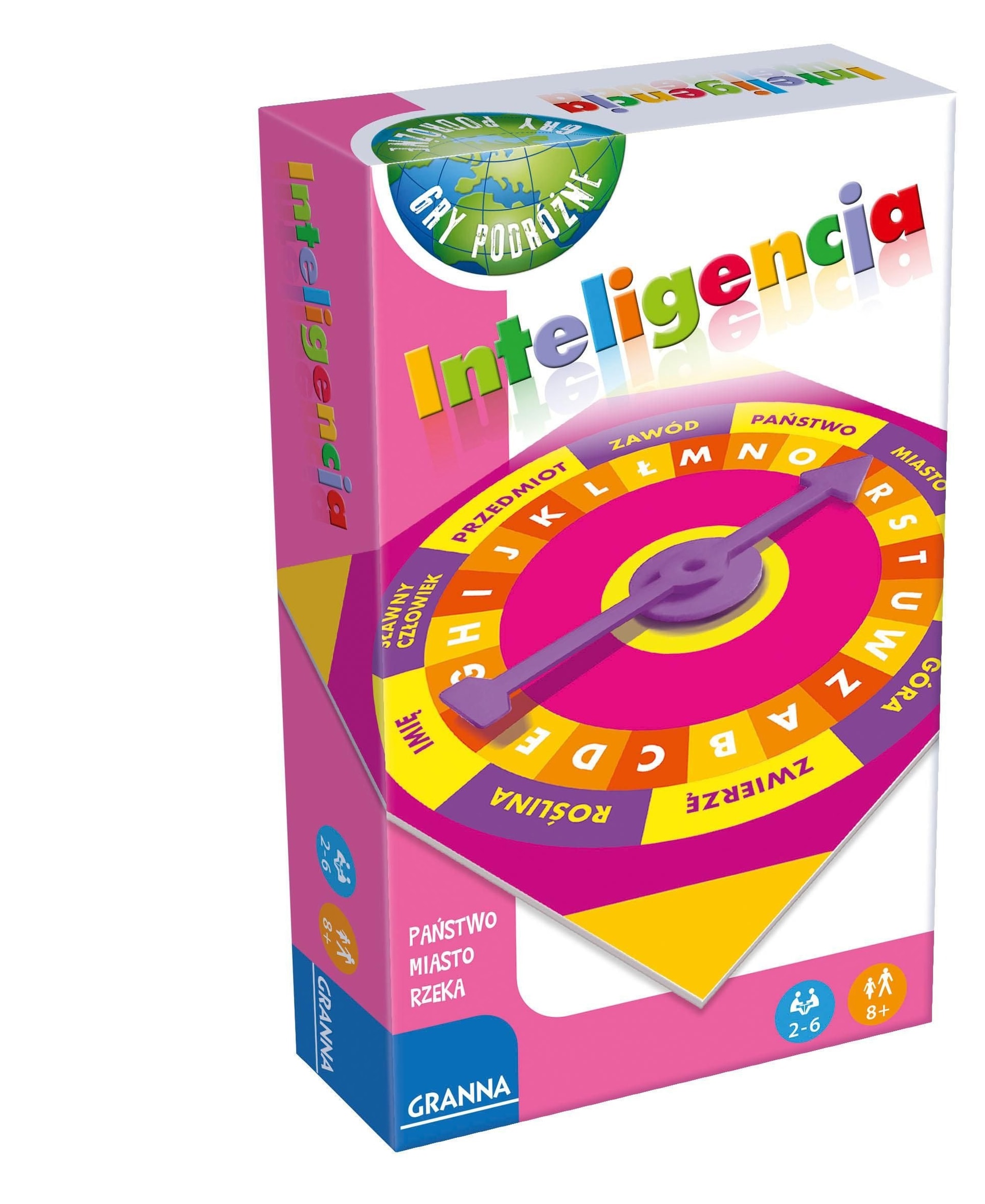 Gra logiczna Inteligencja Granna - wersja podróżna