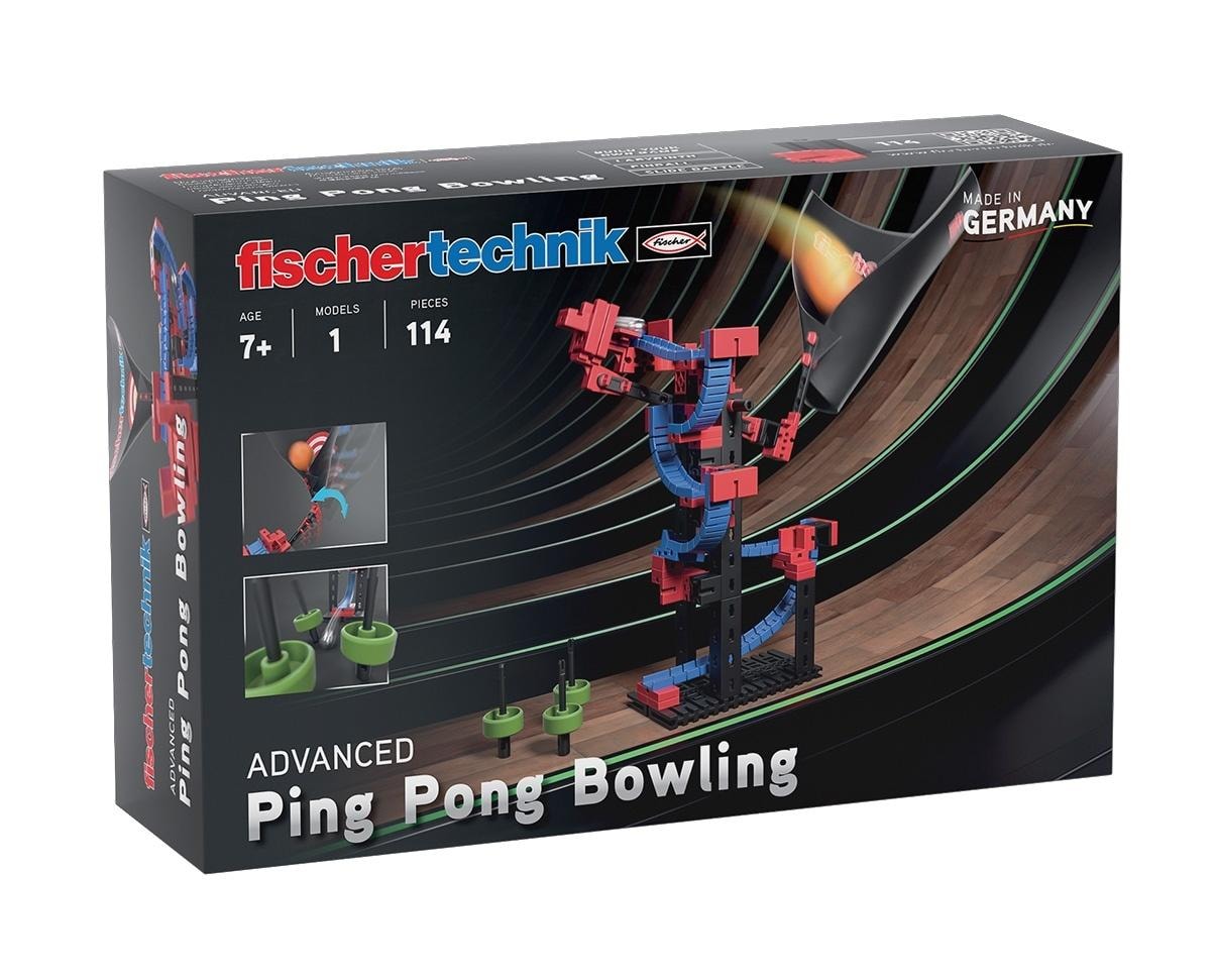 Fischertechnik Ping Pong Bowling skill game - Build your own game!