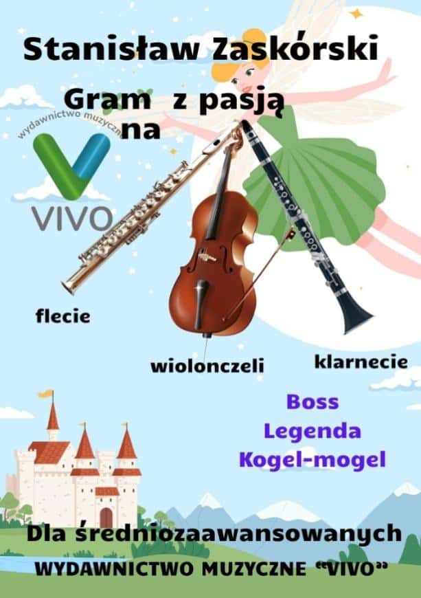 Stanisław Zaskórski - Sheet music for flute, clarinet and cello - ideal for every musician