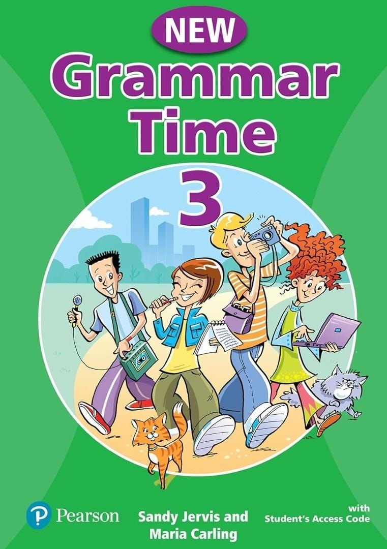 Grammar Time 3 NEW - English Grammar Textbook with Code
