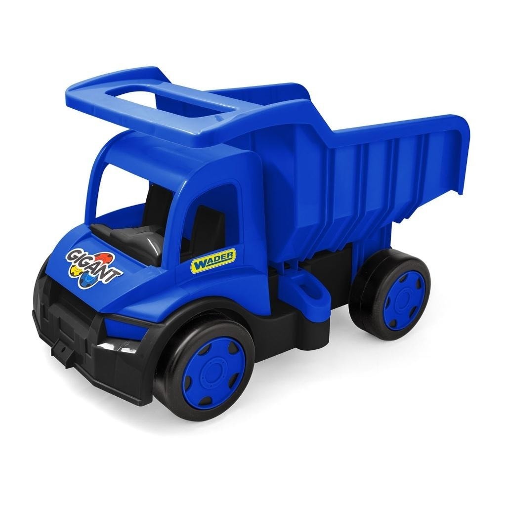 Wader Gigant Truck - Navy blue dumper truck for little builders