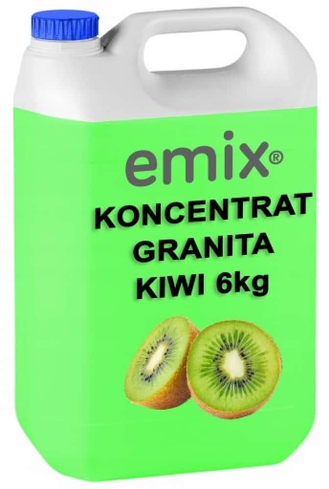 Emix Granita Kiwi 6 kg - refreshing taste of summer