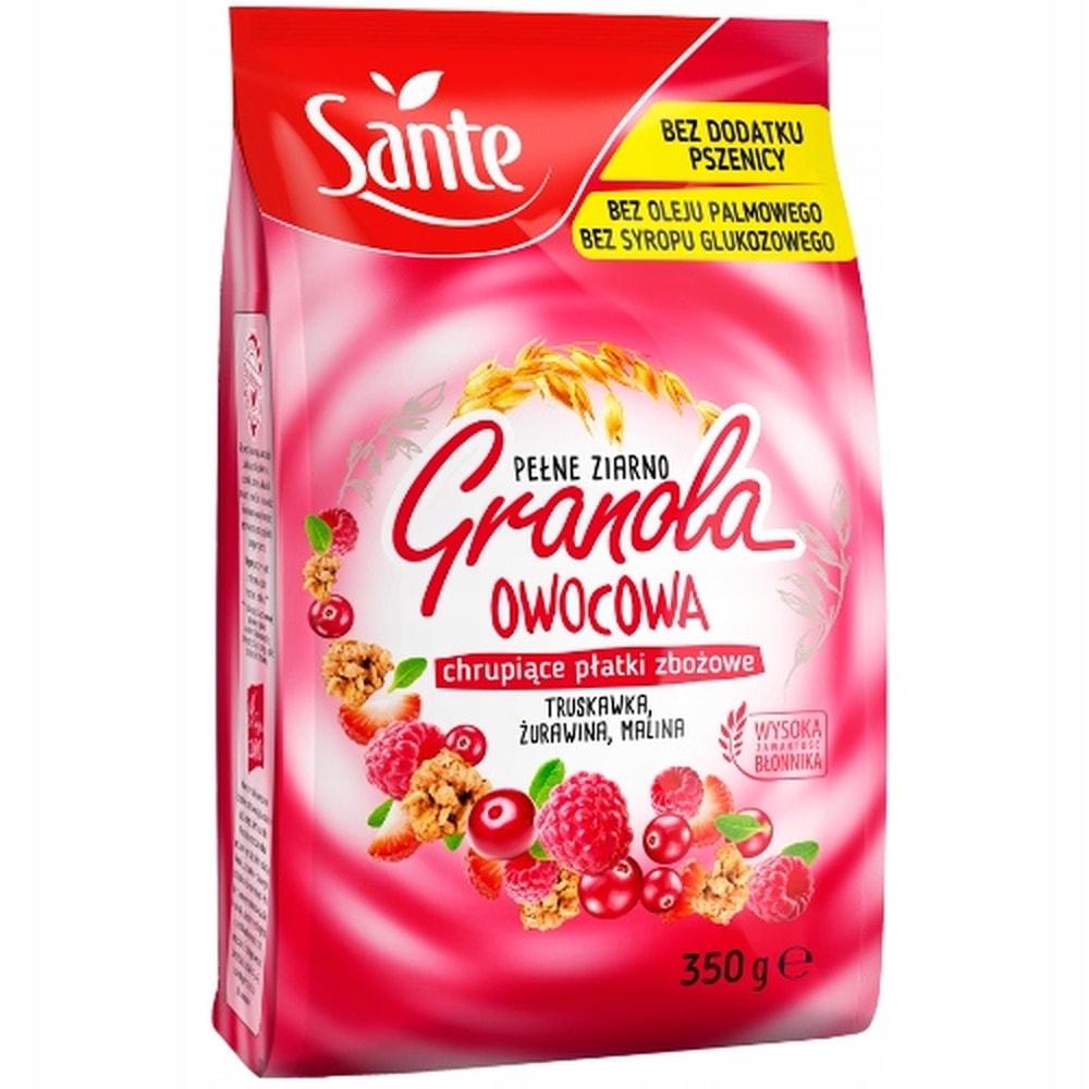 Sante Fruit Granola - crispy snack with freeze-dried fruits