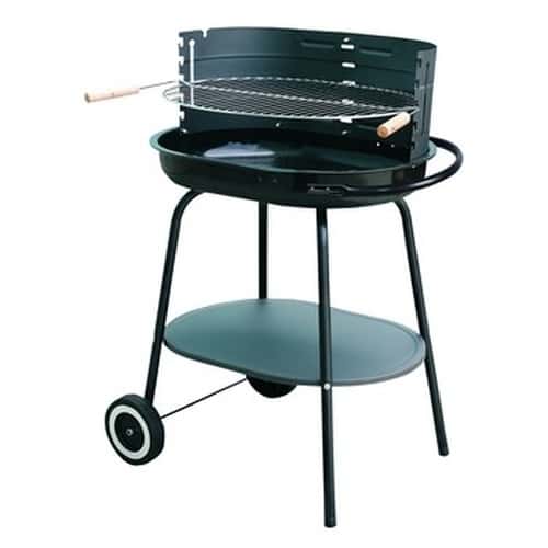 Oval garden grill 60x42cm - perfect for family gatherings