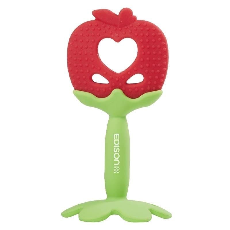 Fruit Teether Apple - silicone teether for babies