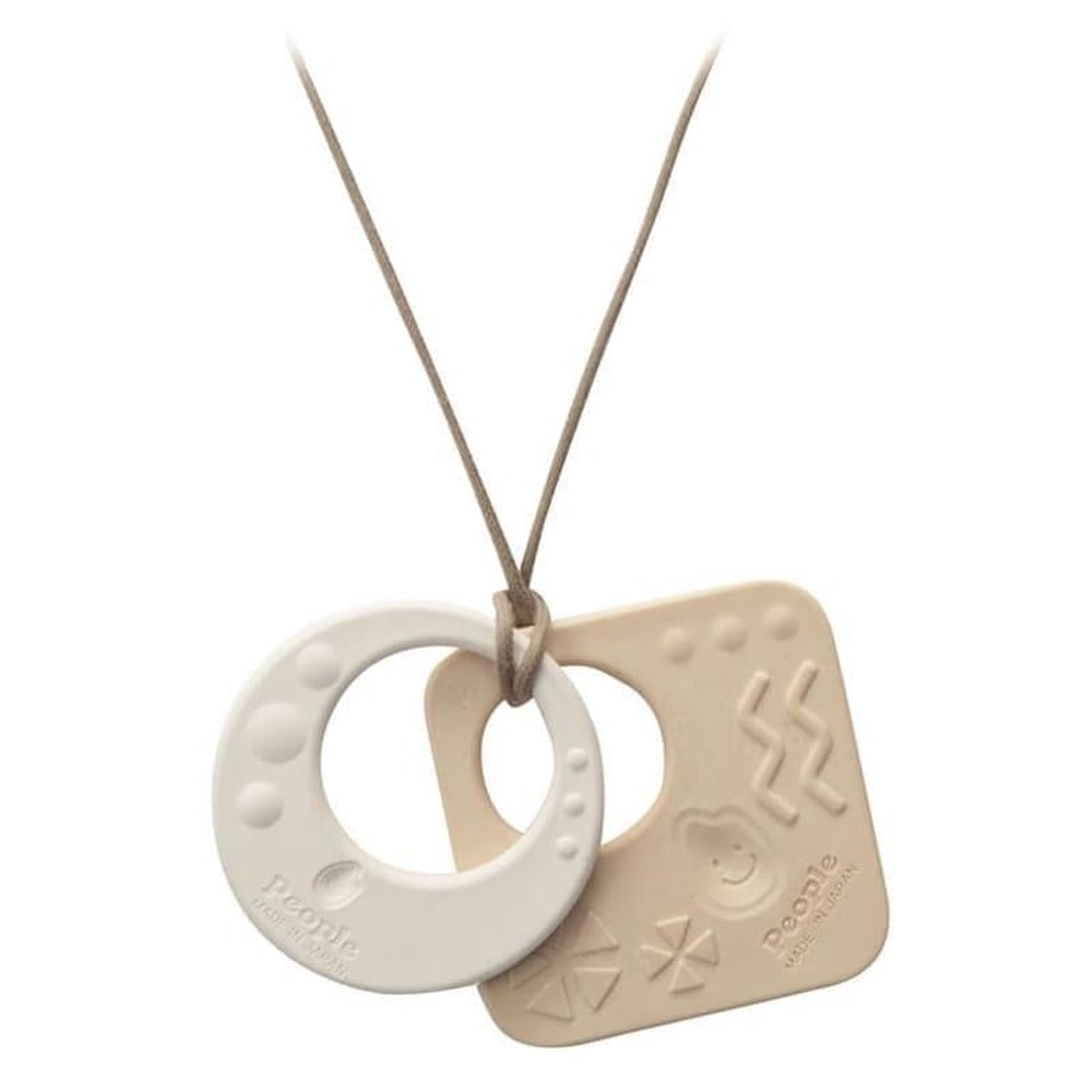 Mochi Ecological teether with natural rice pendant - ideal for teething