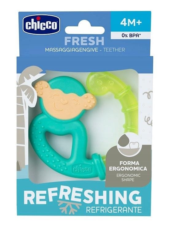 Chicco Water teether monkey 4m+ - relief for teething babies