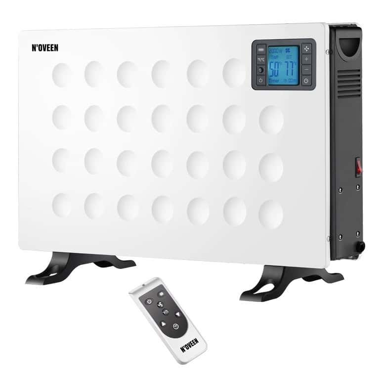 Noveen CH8000 Smart - Convection heater LCD, white - perfect for home