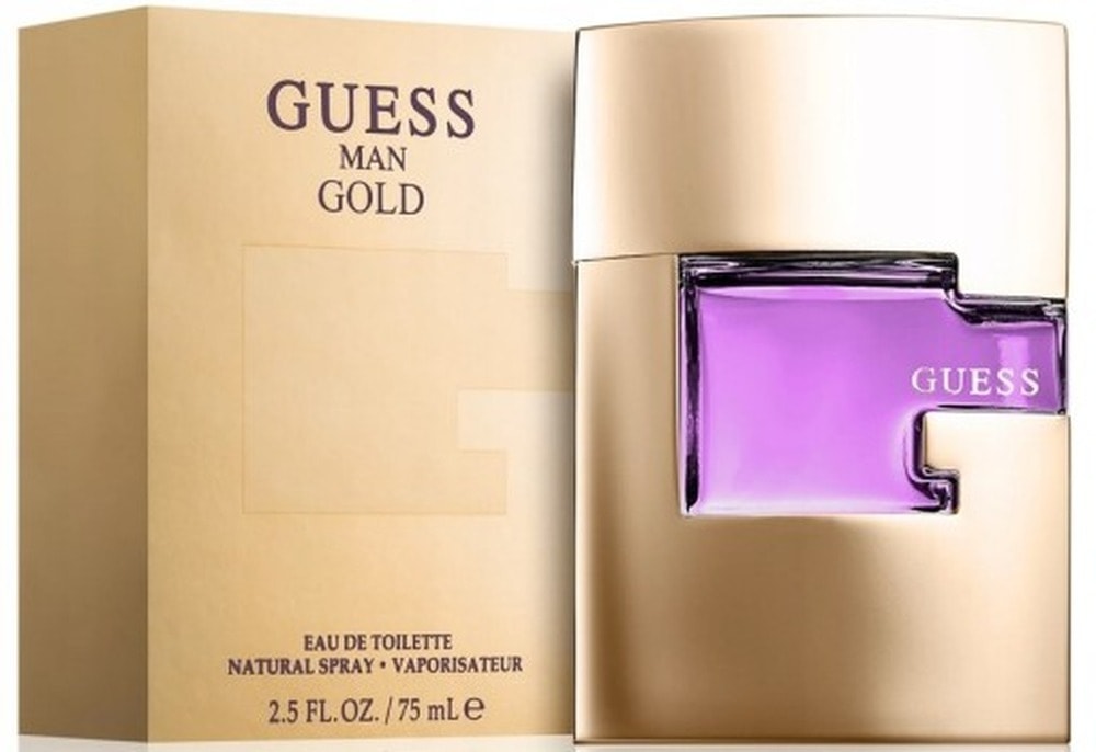 Guess Gold - Eau de Toilette for Men 75 ml - elegant fragrance for every occasion
