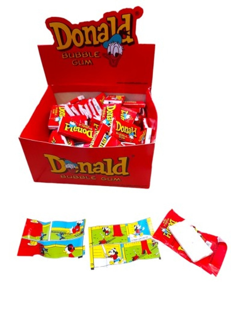 Donald Chewing Gum - Iconic childhood flavor 450g