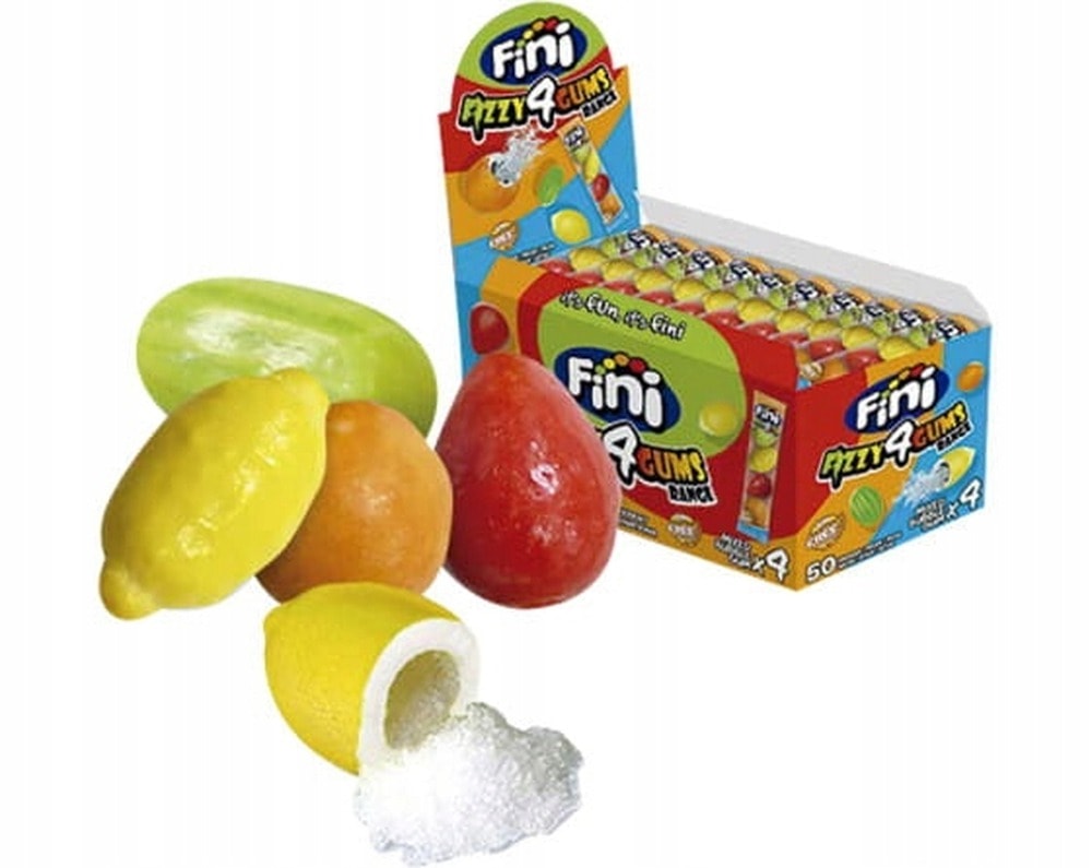 Fini Fruit Flavored Chewing Gum - refreshing fruit flavor