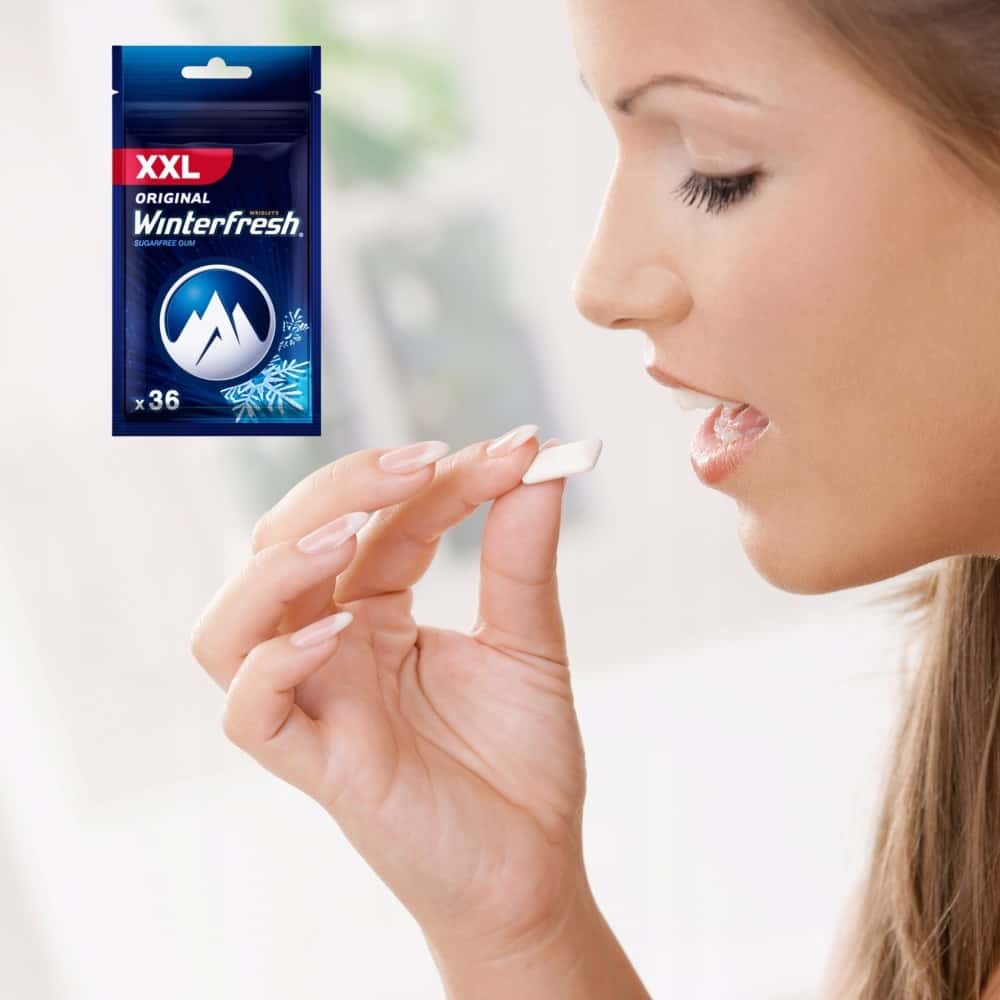 Winterfresh Origin - Mint chewing gum refreshes breath