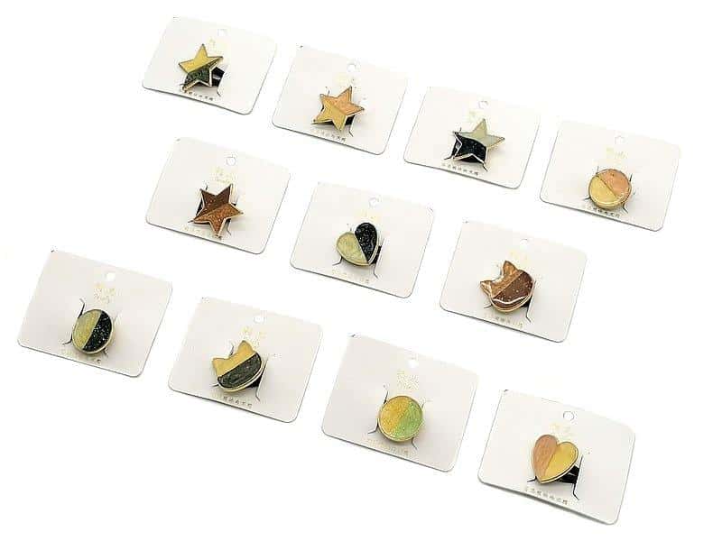 Decorative hair tie 4x3.5cm MIX - colorful accessory for every hairstyle