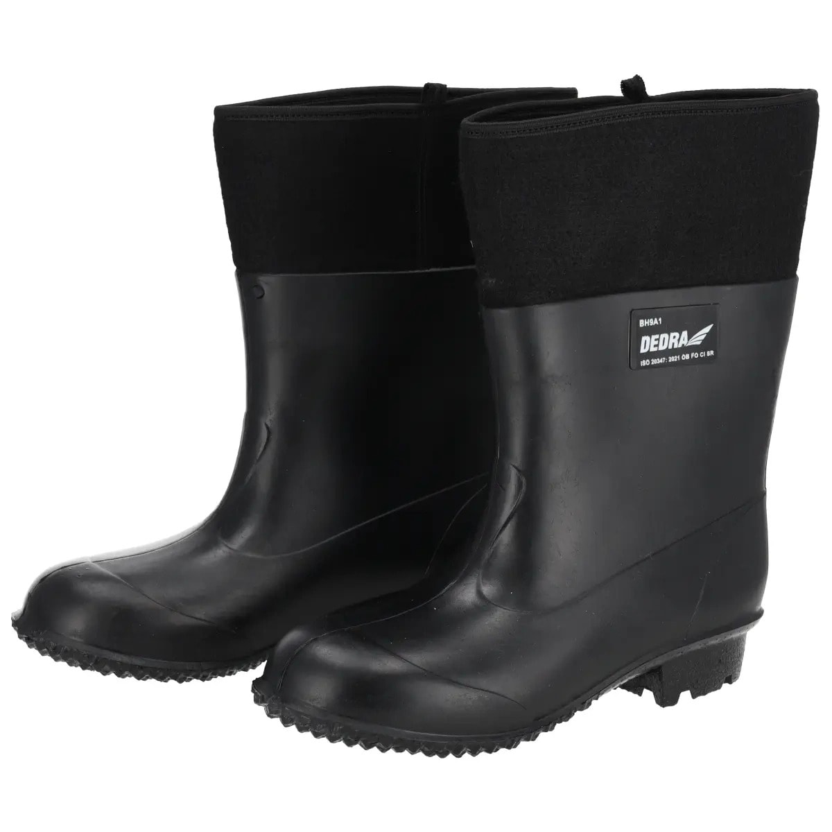 Dedra PVC Wellington boots size 44 - warm and comfortable