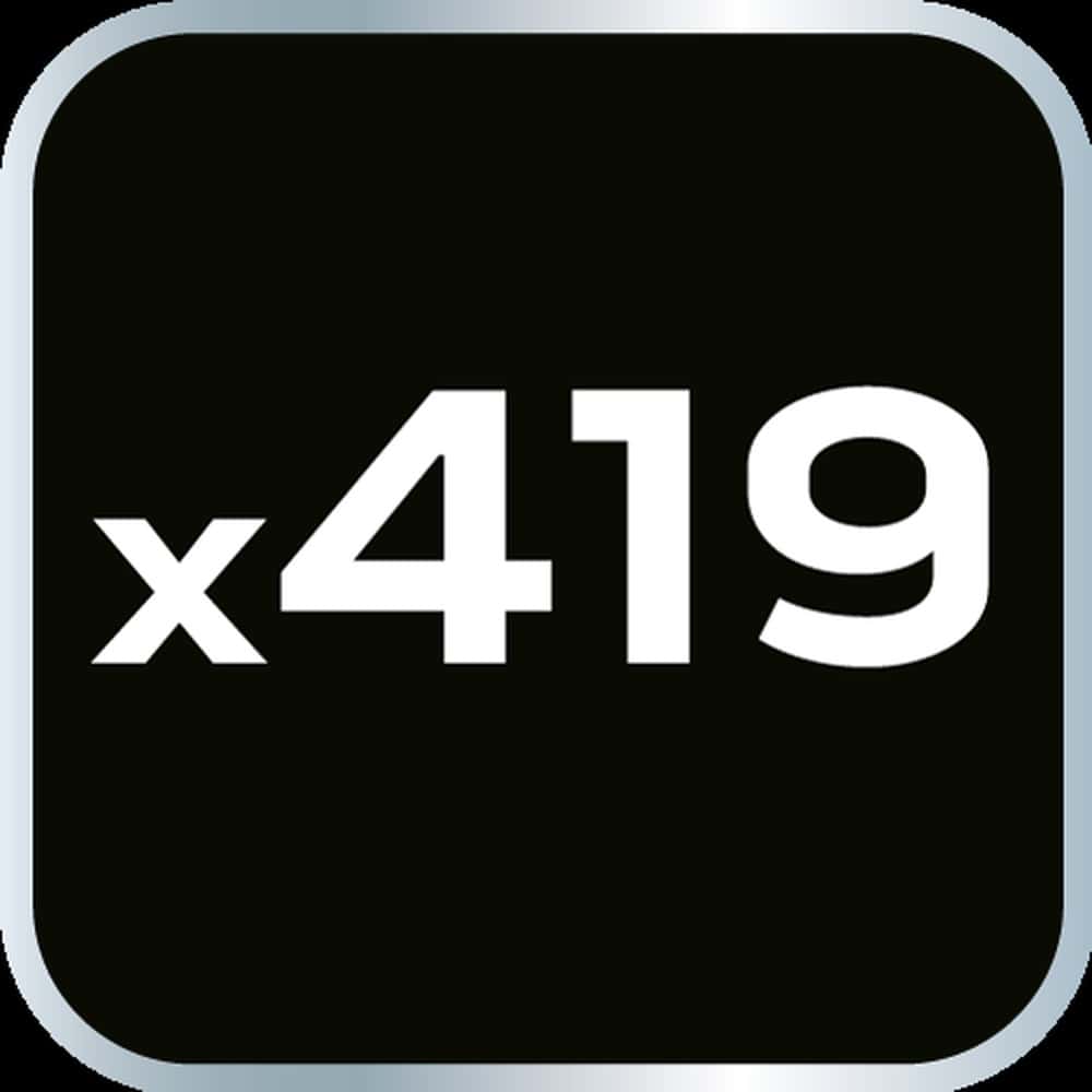 NEO Rubber O-rings sealing - 419 pieces, various sizes