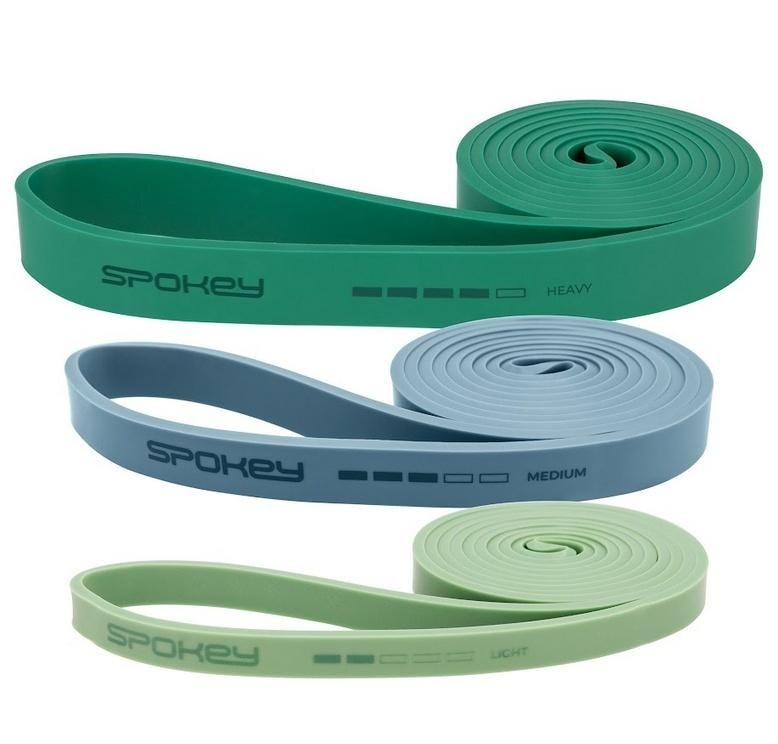 Resistance bands - set of 3 pieces for exercises, different resistance levels