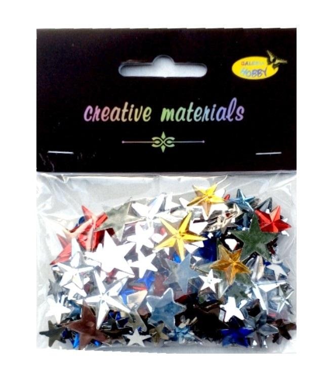 Galeria Hobby Acrylic stars 20g - ideal for decorations