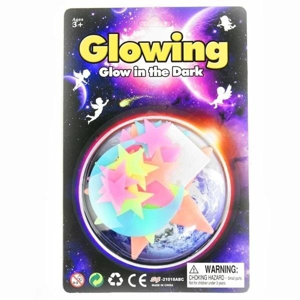 Glowing stars and moons - magical decoration for the room