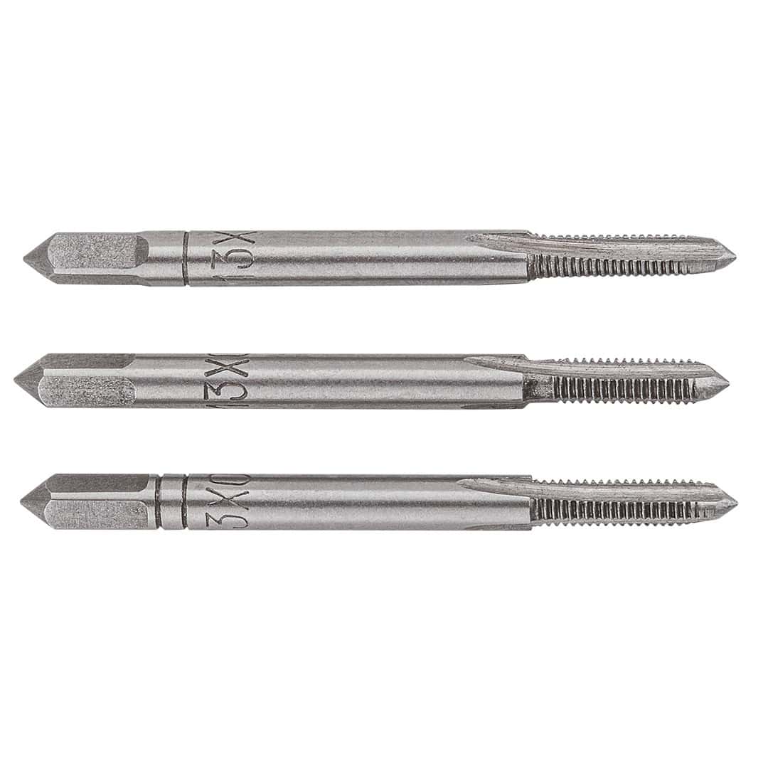 TOPEX Tap M3 - set of 3 pieces for internal threads