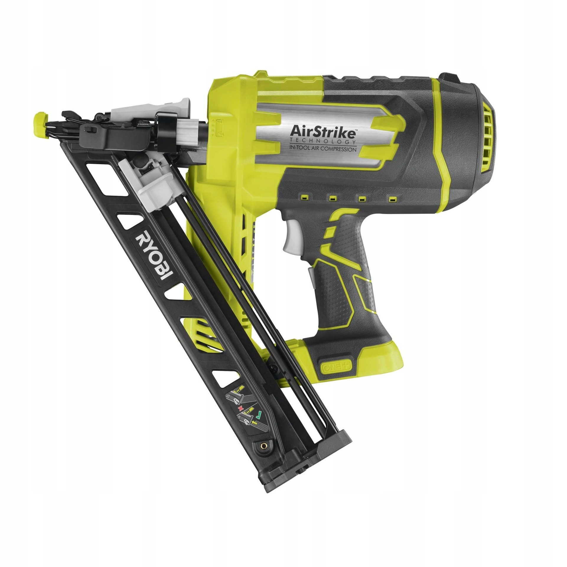 Ryobi Airstrike 15G 18V - Cordless Angled Nailer